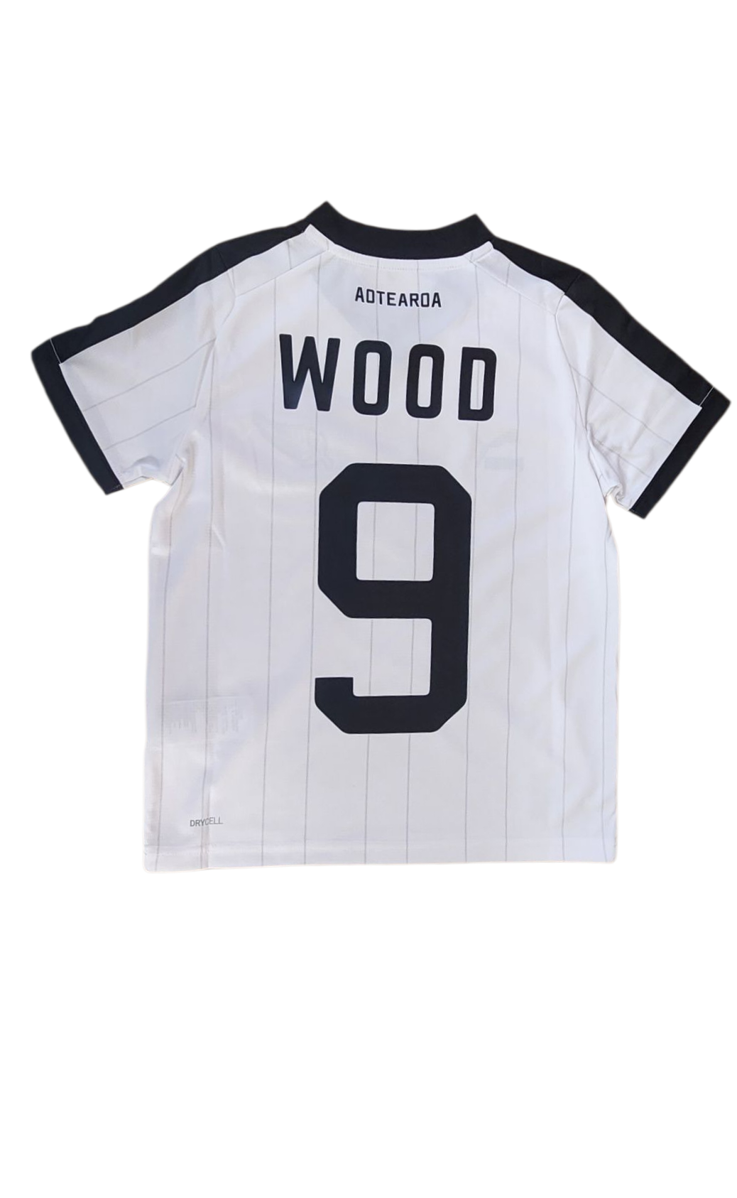 All Whites Wood 9 Retro Shirt- White