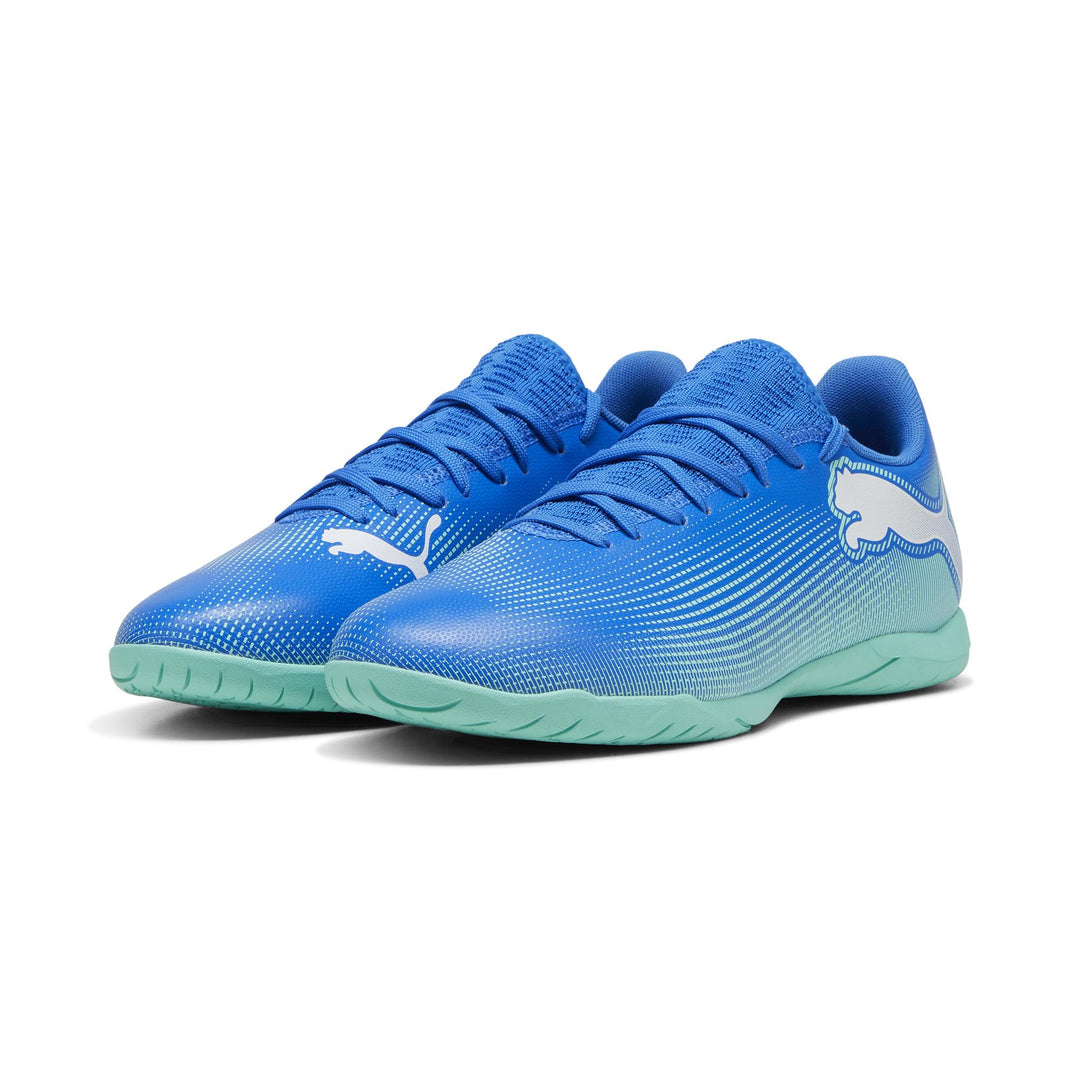 Puma Futsal - Future 7 Play IT - HYPERLINK BLUE/BLUE MINT/PUMA WHITE
