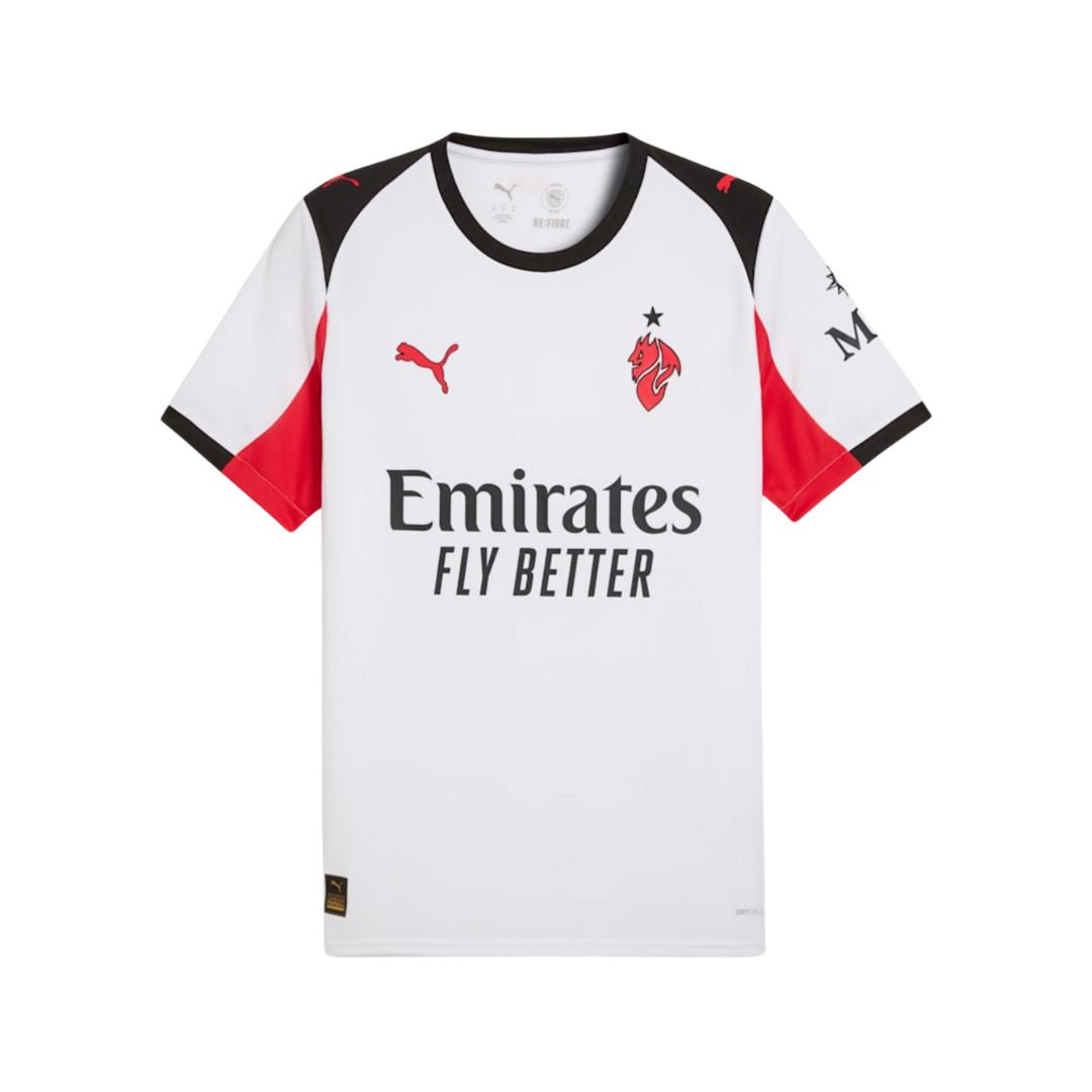 Ac Milan 25/26 Away Replica Jersey White – Soccer United NZ