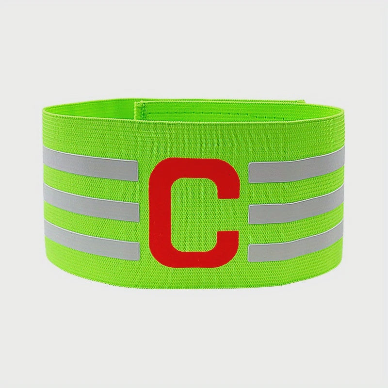 Captains Armband Light Green/White
