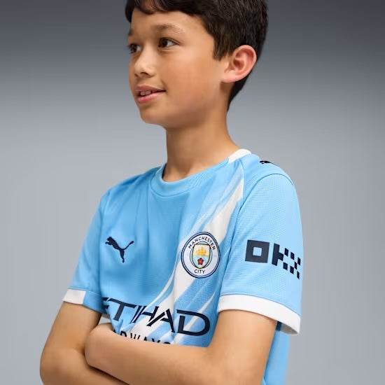 Manchester City 25/26 Home Jersey - Youth