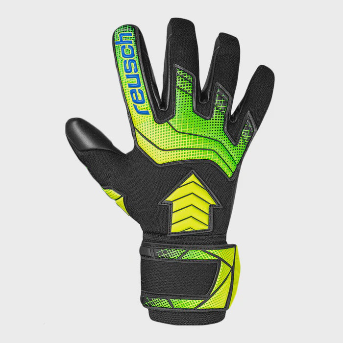 Reusch Attrakt AB1 Infinity - Black/ Safety Yellow/ Black