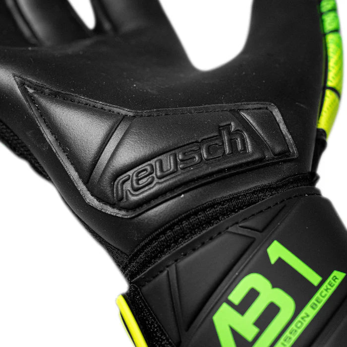 Reusch Attrakt AB1 Infinity - Black/ Safety Yellow/ Black
