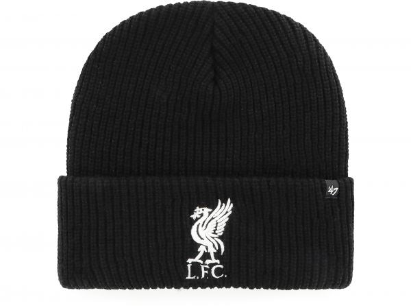 Liverpool 47 Brand Cuff Liverbird Upper Cut Knitted Hat
