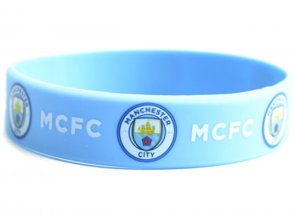 Man City Silicone Wristband