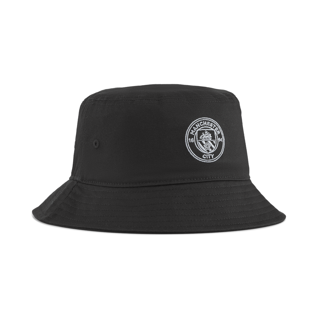 Manchester City ESS OSFM Bucket Hat - Puma-Black/Puma-Silver