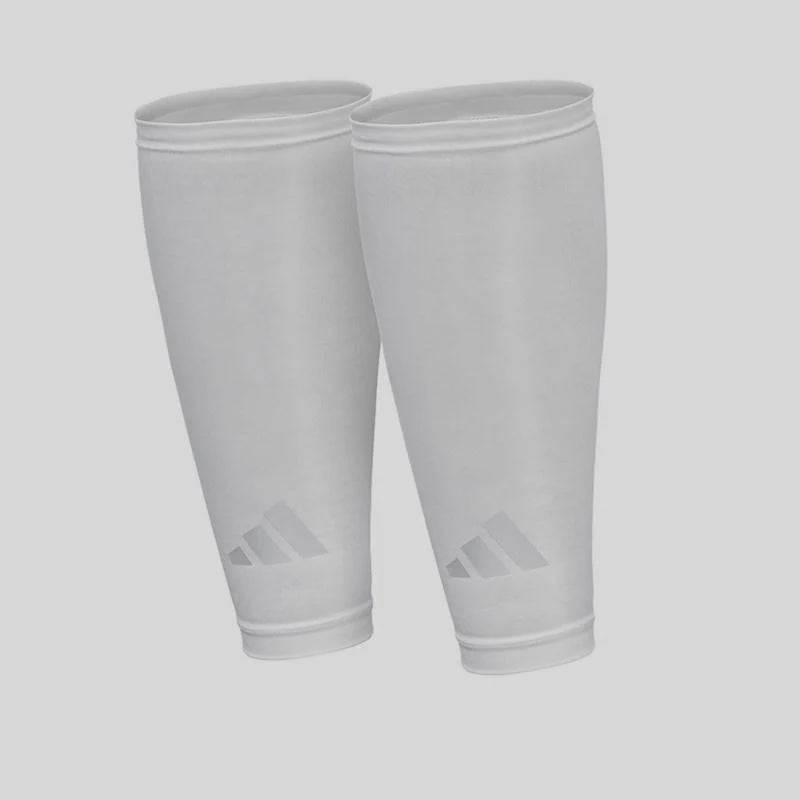 Adidas Unisex Compression Calf Sleeve White