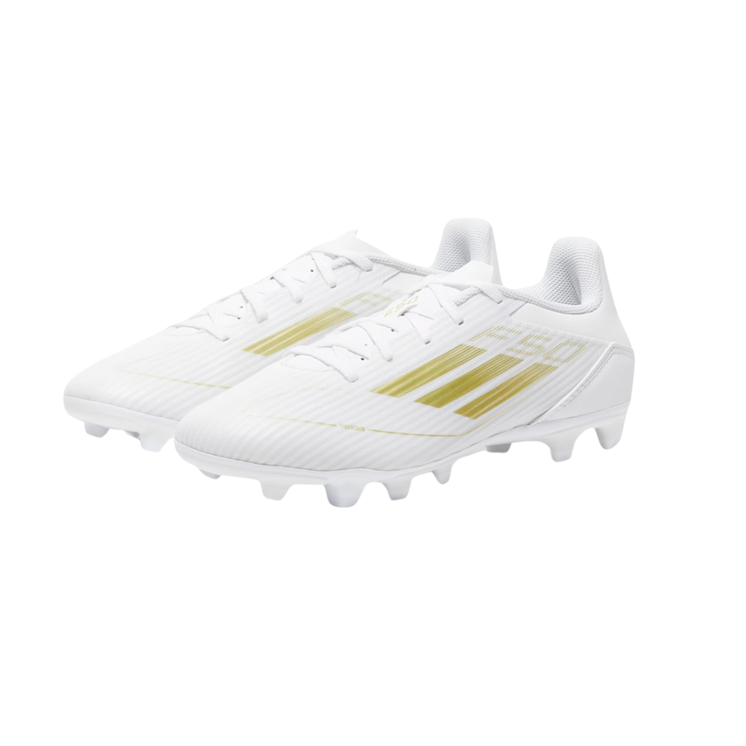 Adidas Football F50 Club WHITE GOLD Soccer United NZ