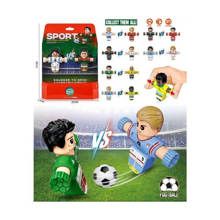 Football Battle Player - 2 Set