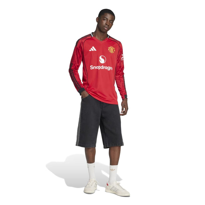 Adidas Manchester United 25/26 Long Sleeve Home Jersey