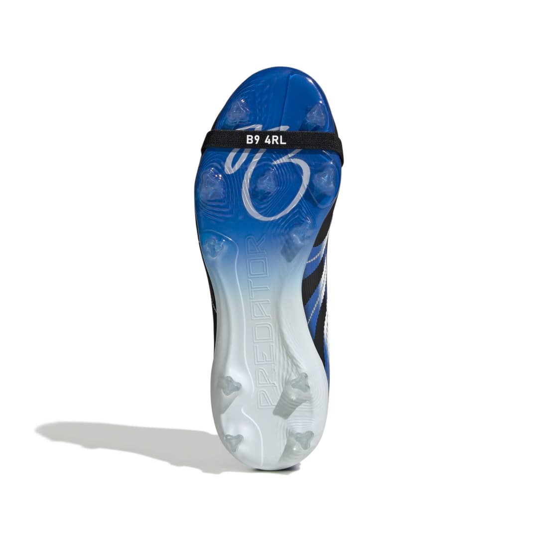 Adidas Predator League Jude Bellingham FT FG/MG Jnr Boots - Black/ White/ Blue