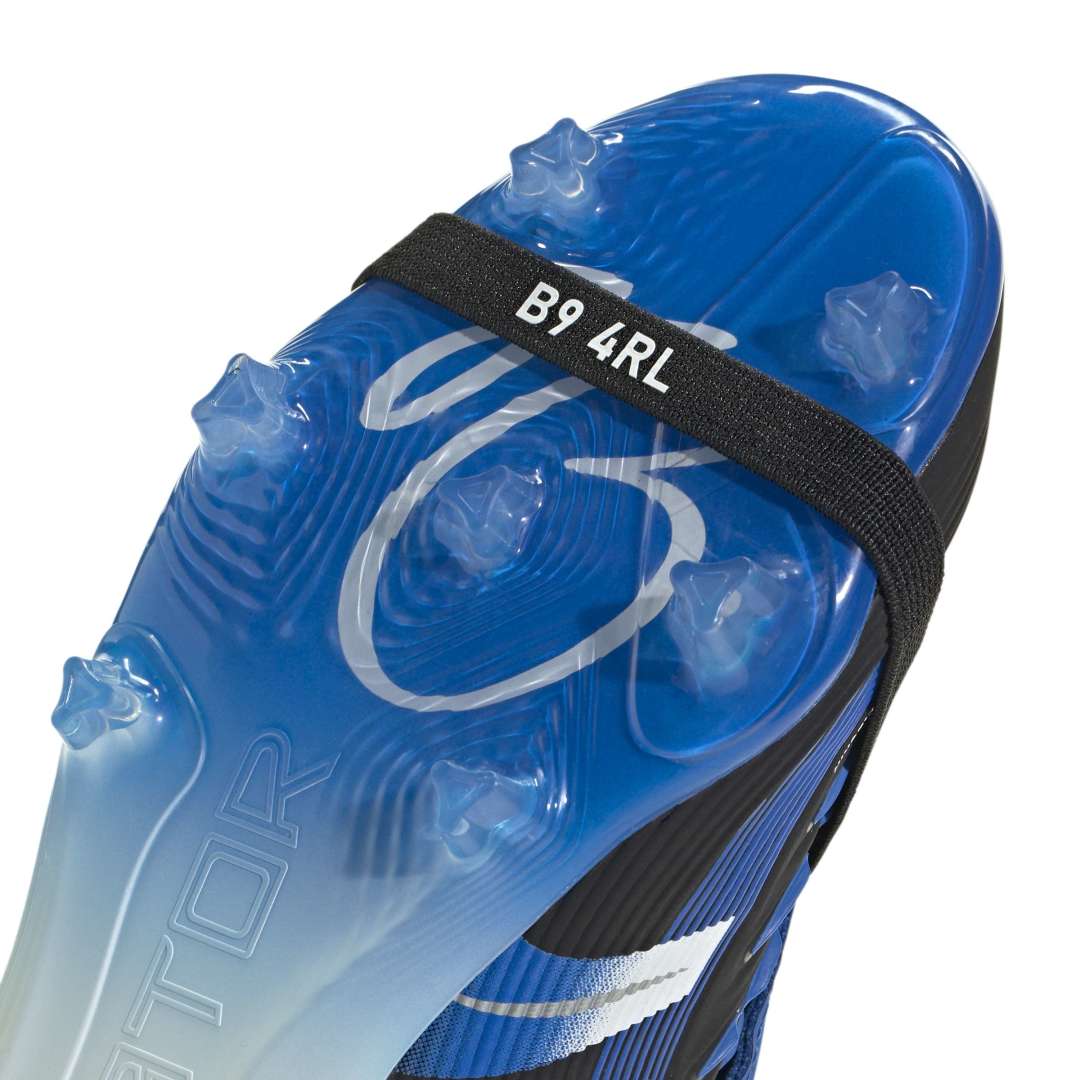 Adidas Predator League Jude Bellingham FT FG/MG Jnr Boots - Black/ White/ Blue