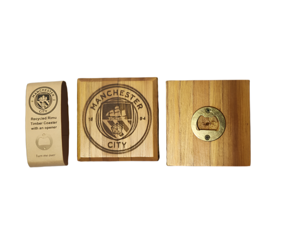 Manchester City Bottle Opener/Coaster