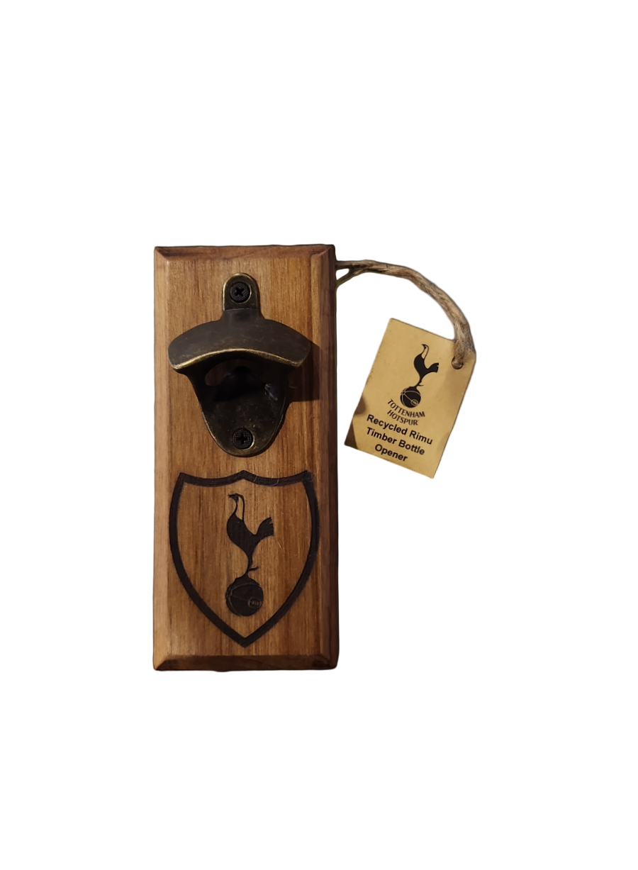 Tottenham Rimu Magnetic Counter-Lever Bottle Opener