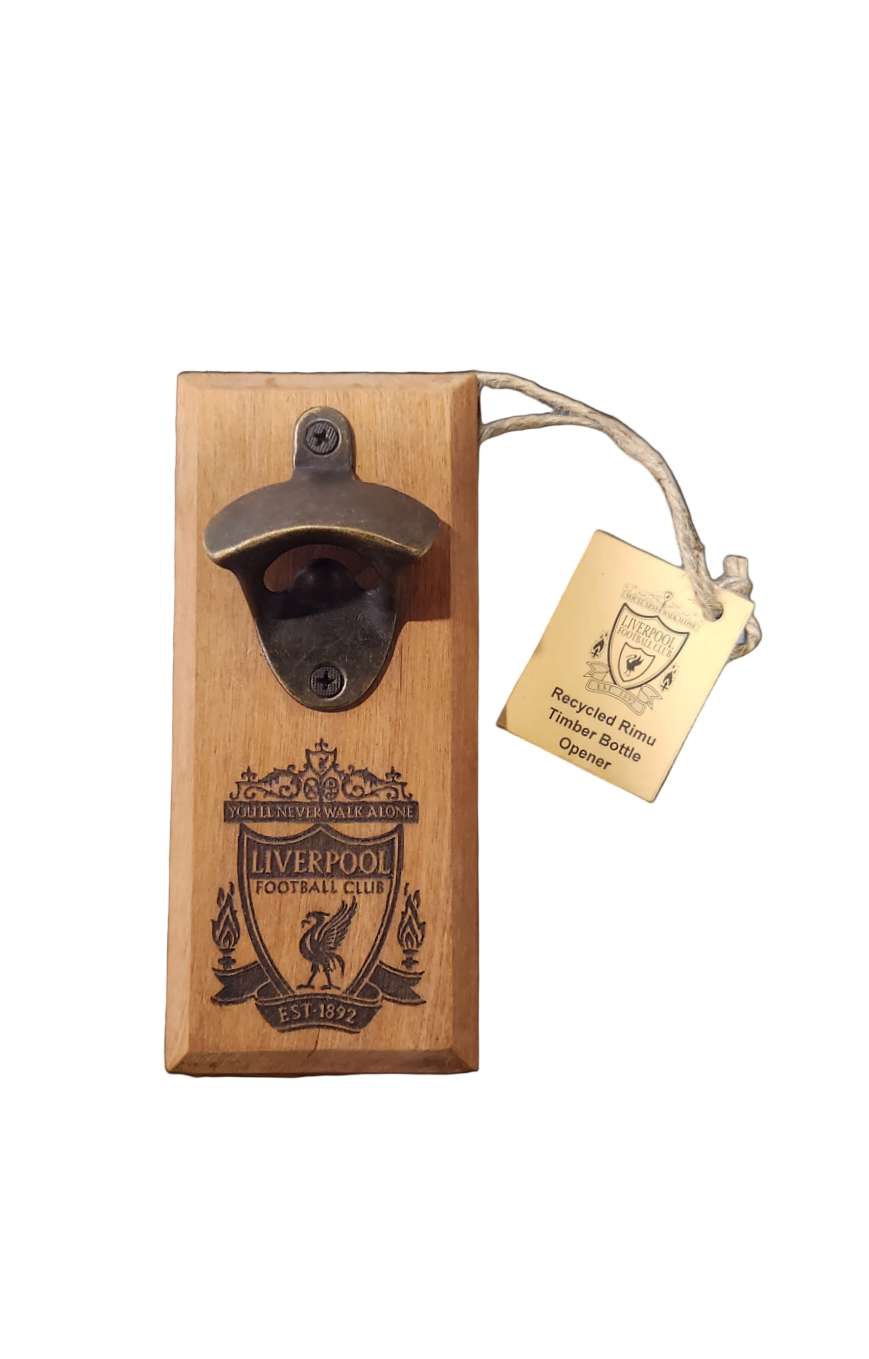 Liverpool Rimu Magnetic Counter-Lever Bottle Opener