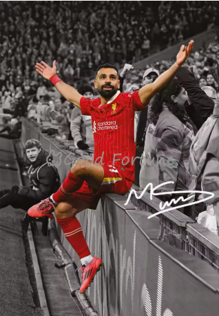 M. Salah Liverpool Canvas Poster 45X30cm