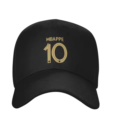 Mbappe 10 Cap Black