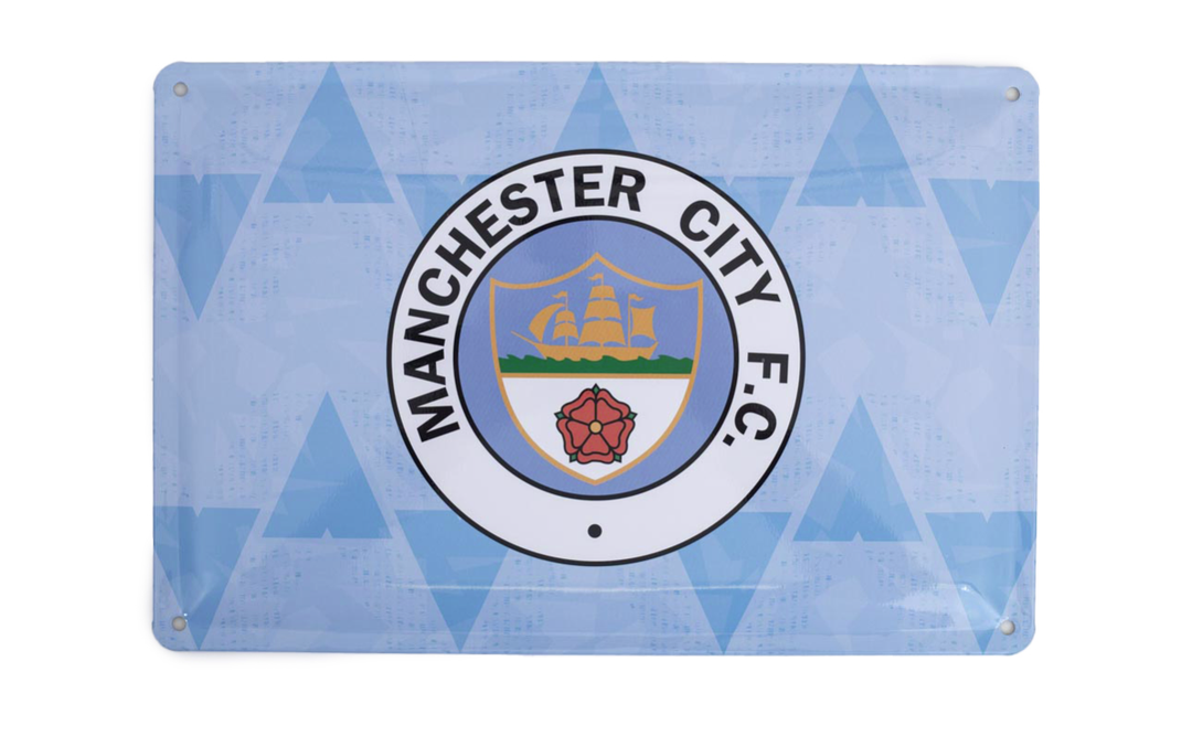Manchester City FC Retro Days Sign