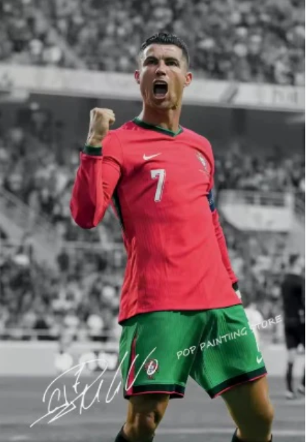 Ronaldo Canvas Poster70X50cm