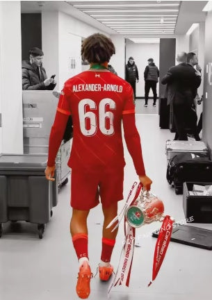 Alexander Arnold Liverpool Canvas Poster 45X30cm