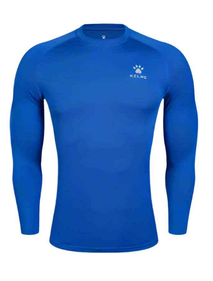 Kelme Long Sleeve Tight Base Layer - ROYAL BLUE