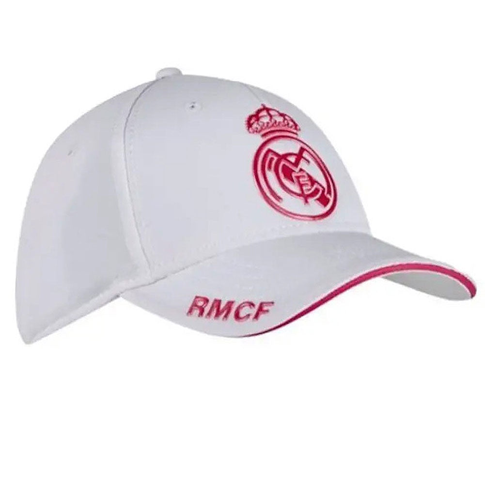Real Madrid FC Cap white