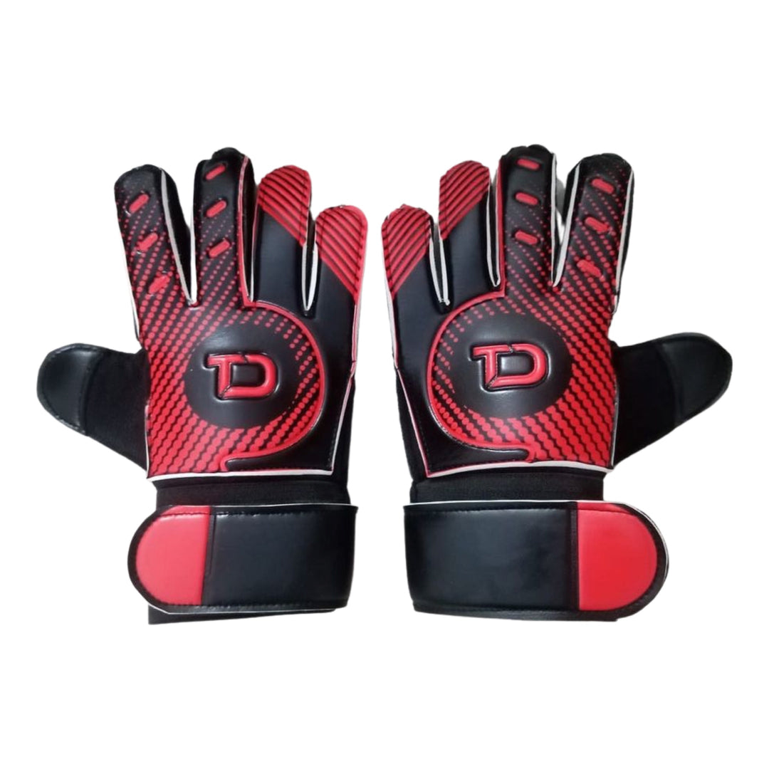 TapeDesign GK Gloves Junior - RED/BLACK