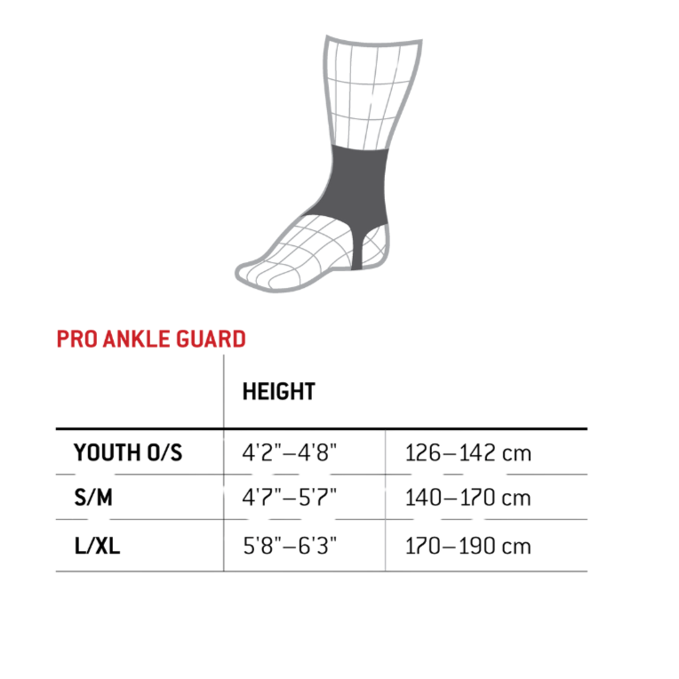 G-Form Ankle Guard - Pro-X - BLACK