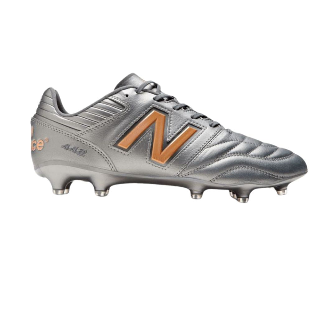 New Balance Leather 442 V2 Pro FG Boots - SILVER