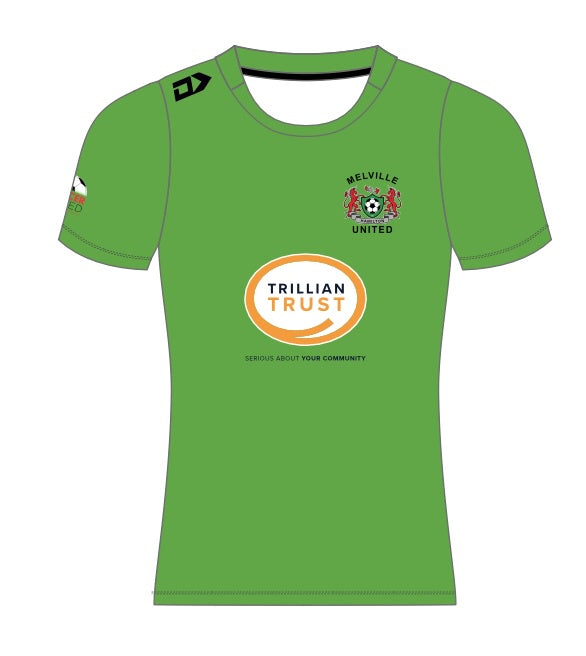 Melville Academy Girls Green Shirt