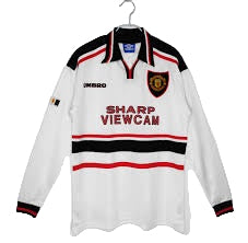 Manchester United 1998 Away Retro Jersey FULL SLEEVE