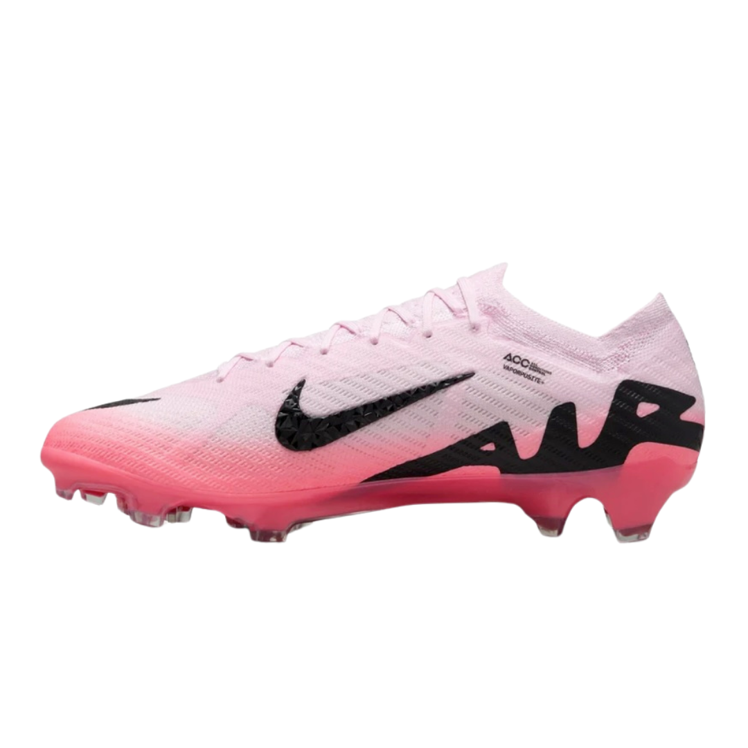 Nike Zoom Mercurial Vapor 15 Elite FG PINK BLACK Soccer United NZ