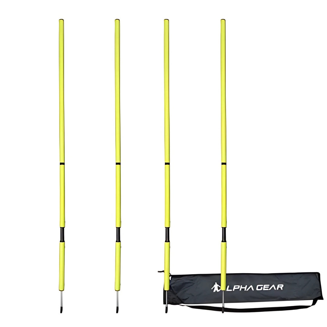 Alpha Agility Pole - Spring x 4 (Yellow)
