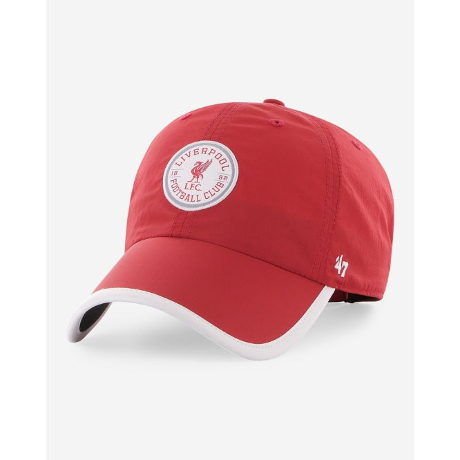 Liverpool Clean Up Baseball Cap - Microburst Red White