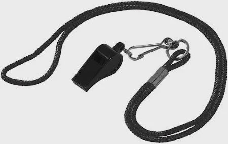 Black Plastic Whistle With Lynyrd