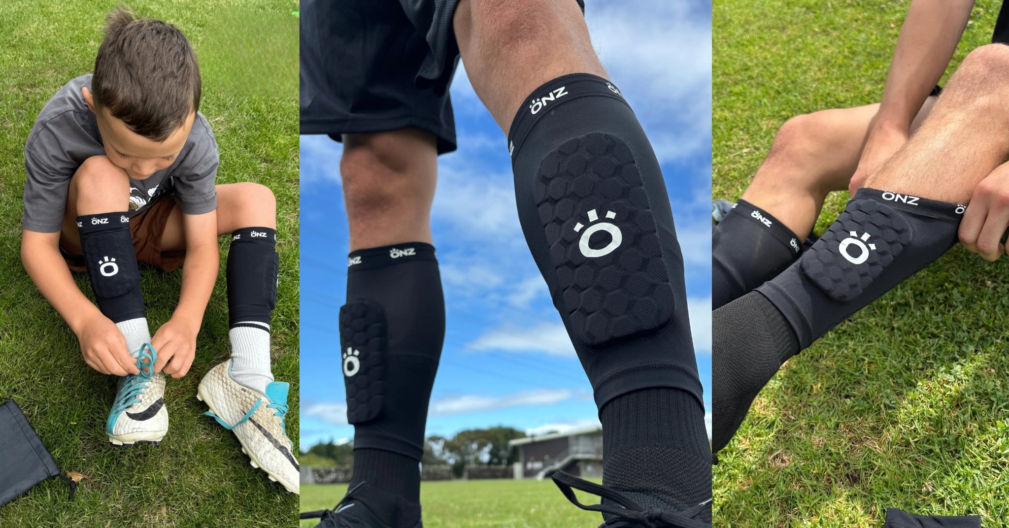 ONZ Shin Guards at Soccer United | Kiwi Innovation for Footballers