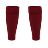 GIOCA Footless Socks - Maroon