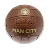 Manchester City FC Retro Faux Leather Heritage Ball