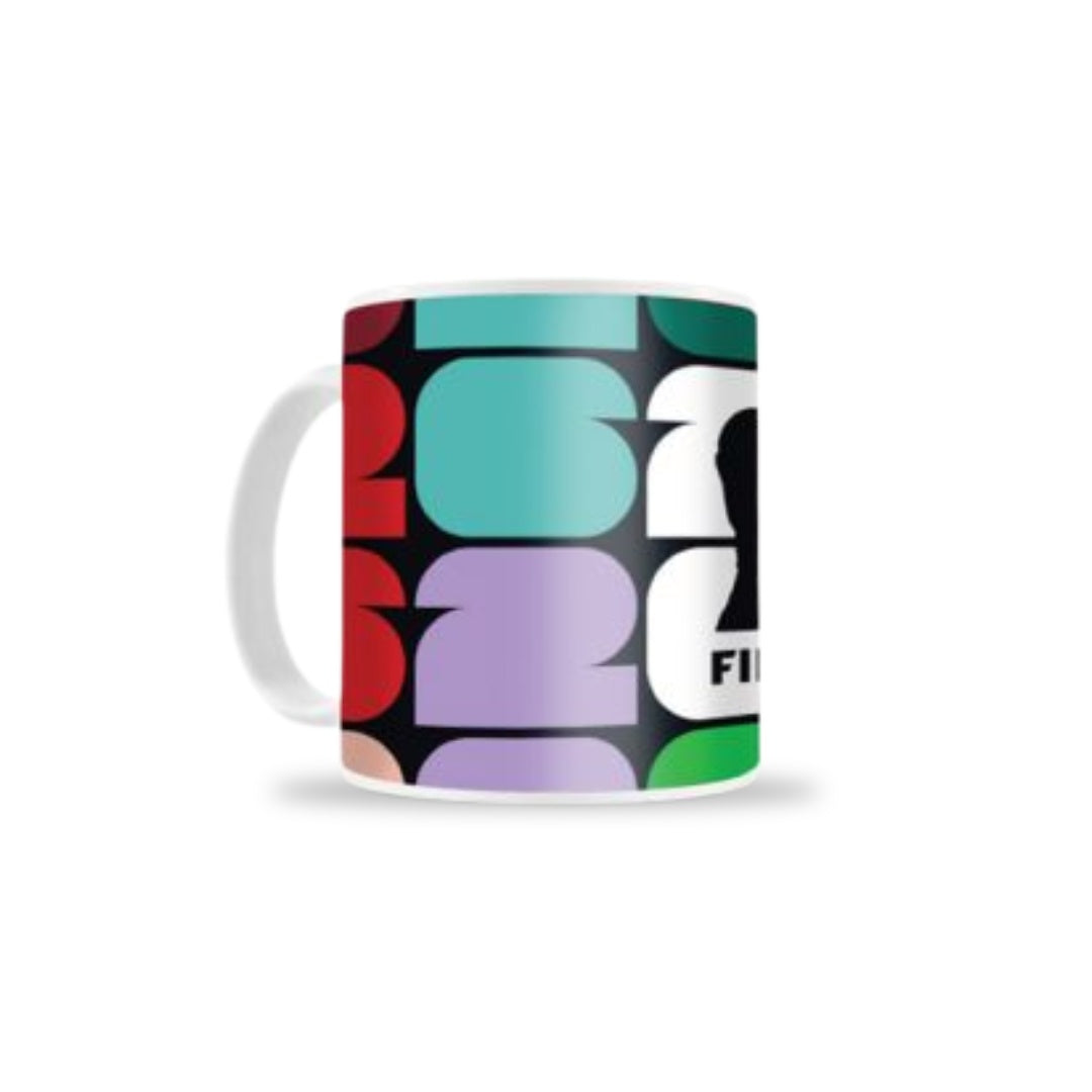 Fifa World Cup Mug, Coaster, Badge Set