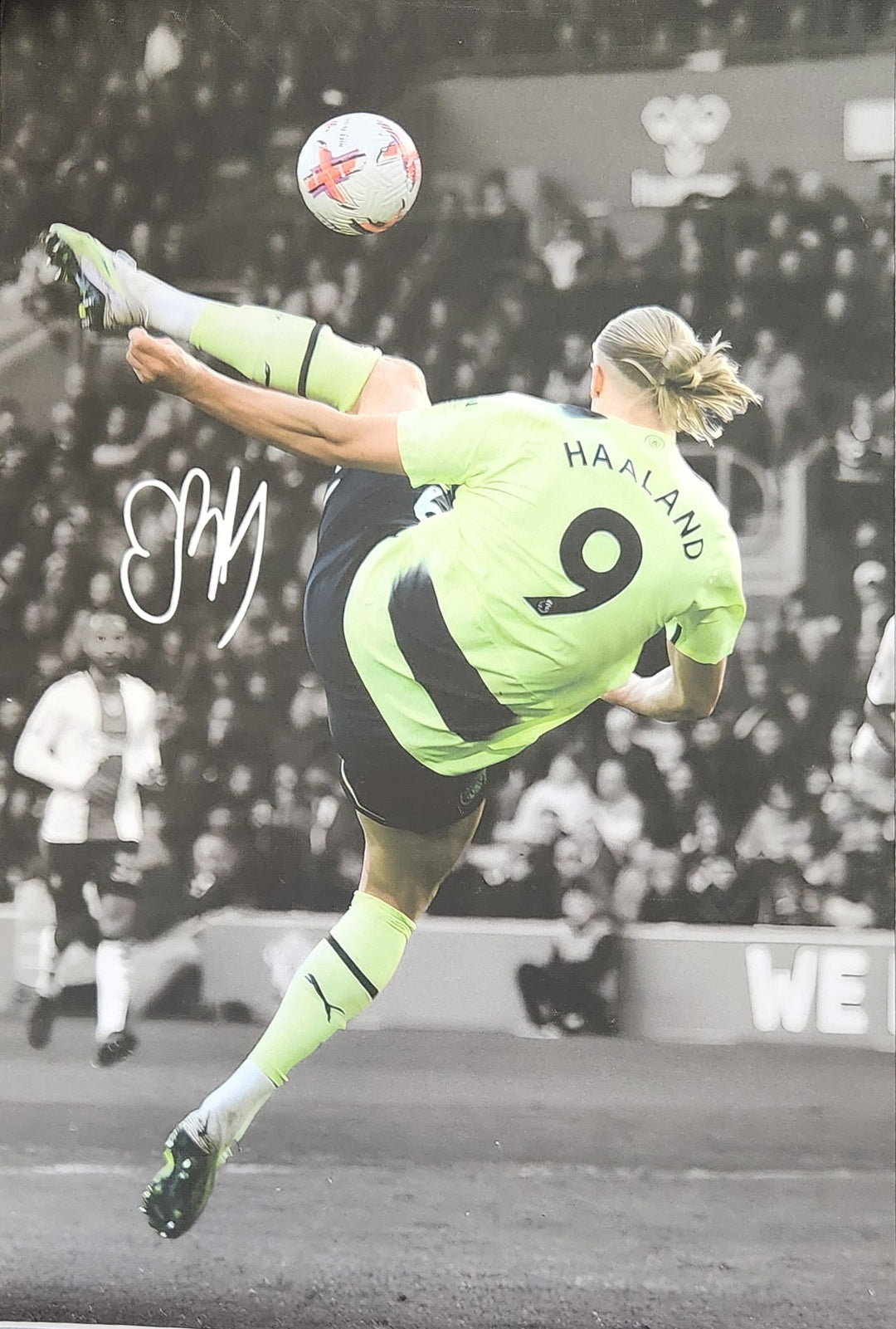 Haaland 9 Canvas Poster 45X30 cm