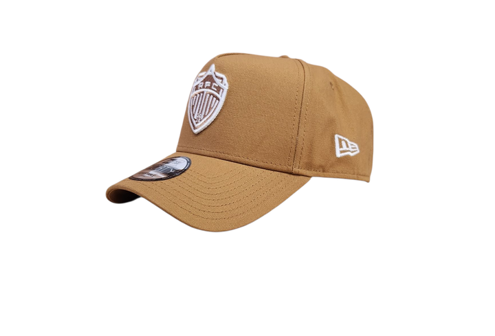 New Era Auckland Fc 9Forty Grey Snapback Cap Brown