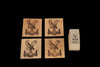 Crystal Palace Handcrafted NZ timber Coaster Set