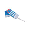 Captains Armband With Retention Band-Sky Blue/White
