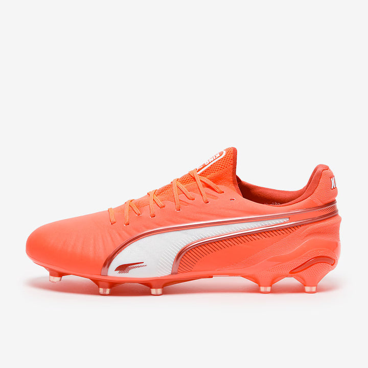 Puma King Ultimate FG/AG - GLOWING-RED/WHITE/RED-FIRE
