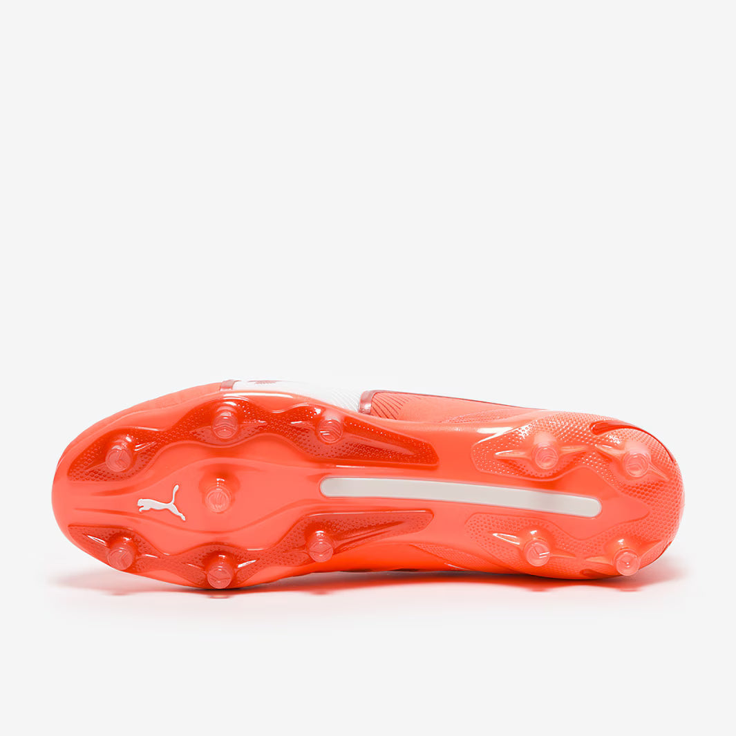 Puma King Ultimate FG/AG - GLOWING-RED/WHITE/RED-FIRE