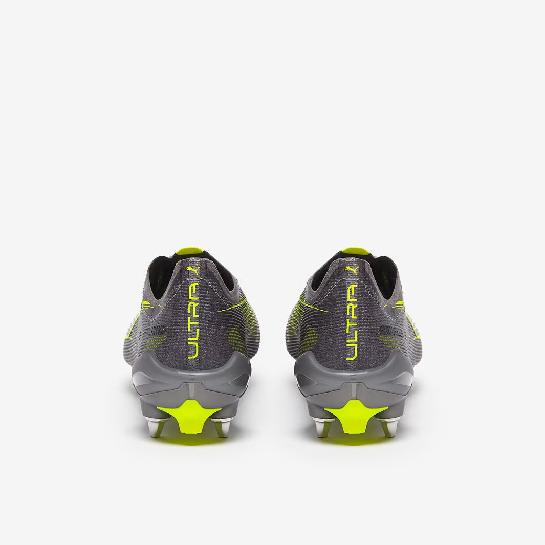 PUMA Ultra 5 Ultimate MxSG - MATTE AGED SILVER / YELLOW ALERT / SUN STRUCK