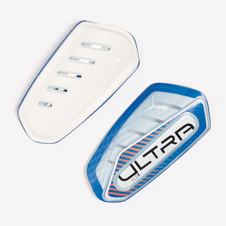 Puma Ultra Flex Sleeve Shin Guard - Ultra blue/ Ultra White