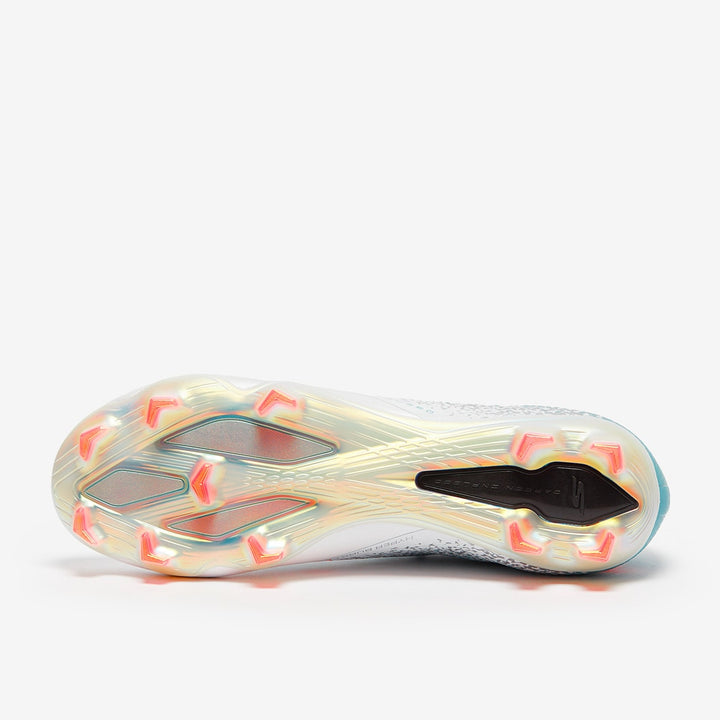 Skechers Razor Elite FG - White/Teal/Coral