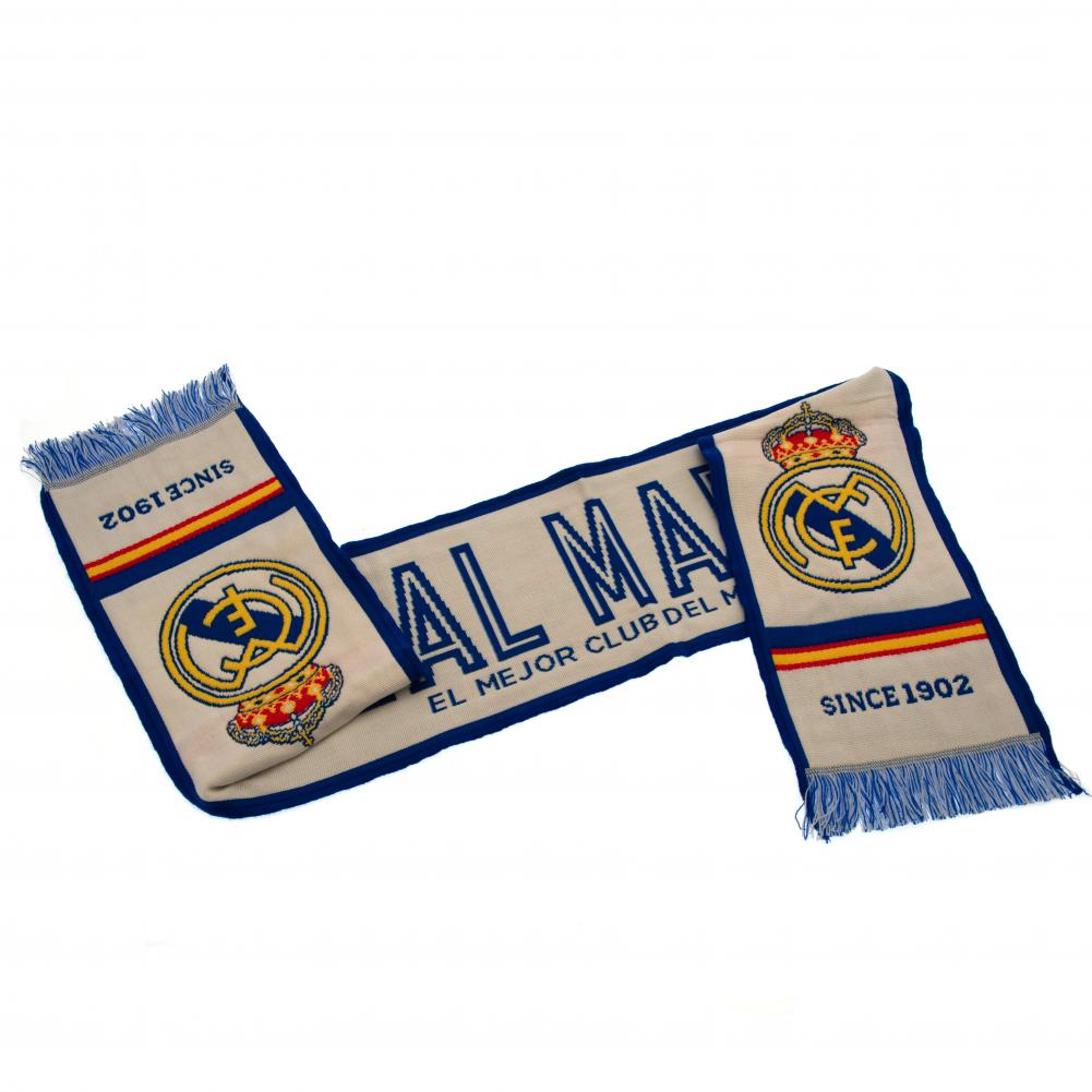 Real Madrid FC Established Scarf – Soccer United NZ