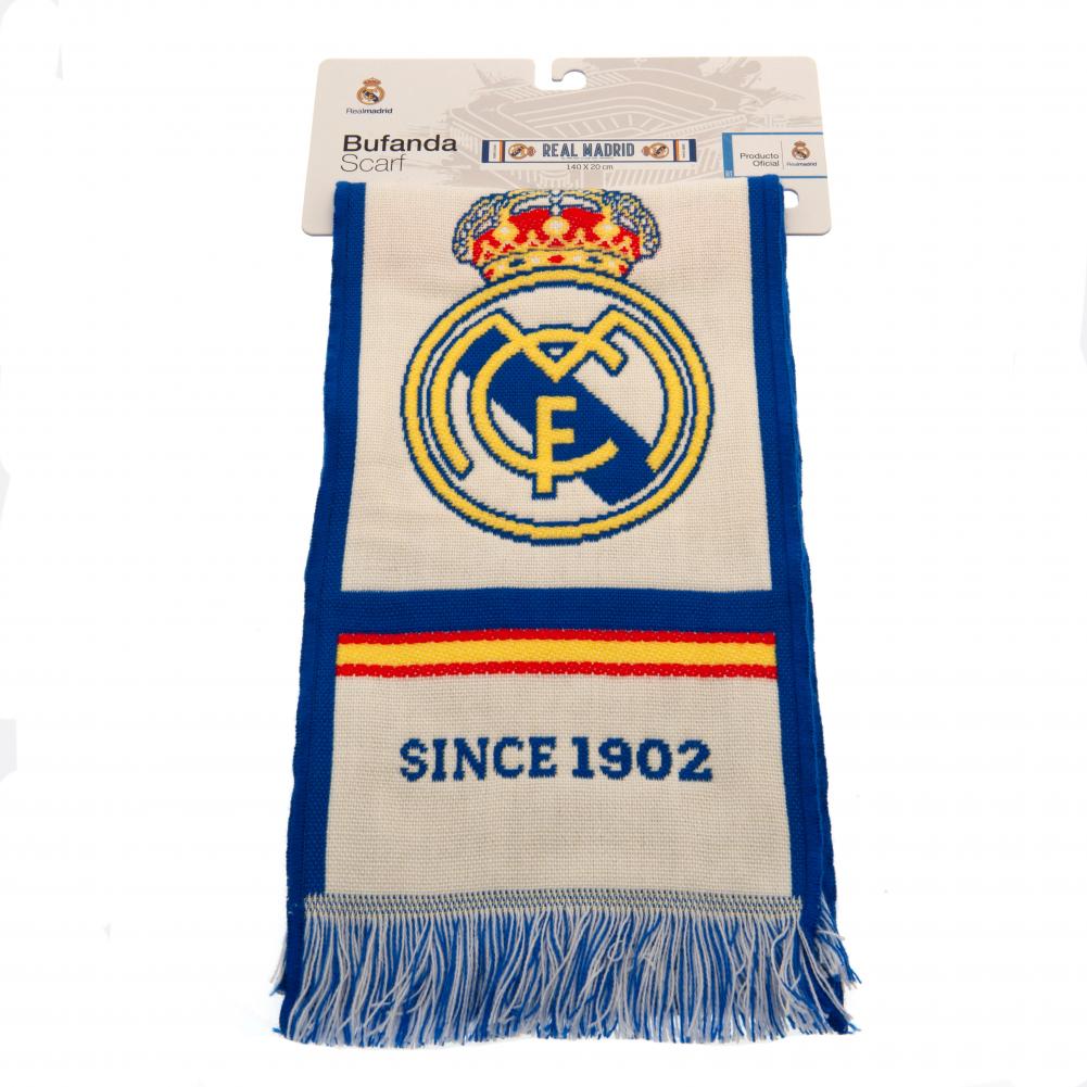 Real Madrid FC Established Scarf – Soccer United NZ
